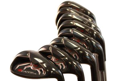 Heater 3.0 Series Black Plasma Golf Iron Set Complete 8-Piece Men's Iron Set (4-PW, SW) Right Handed Regular Flex R Flex Club