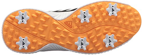 adidas Women's Response Bounce Golf Shoe, core black/ftwr white/real gold s, 8 Medium US
