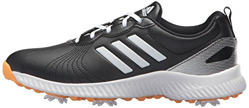 adidas Women's Response Bounce Golf Shoe, core black/ftwr white/real gold s, 8 Medium US
