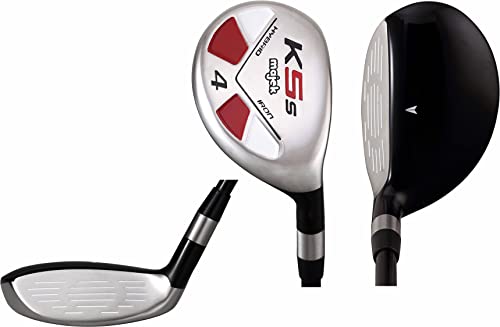 Majek Senior Men’s Golf All Hybrid Complete Full Set, which Includes: #4, 5, 6, 7, 8, 9, PW +SW Senior Flex Right Handed New Utility “A” Flex Club