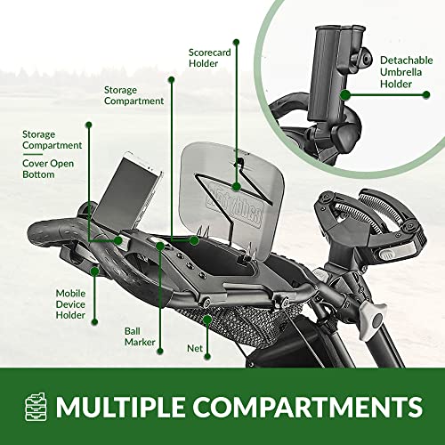 Caddytek CaddyLite EZ Version 8 - Three Wheel Golf Push Cart