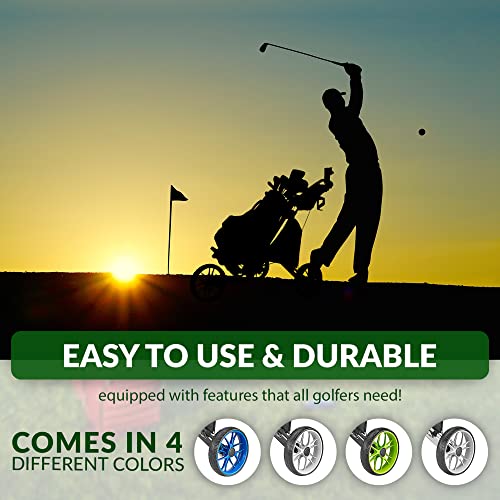 Caddytek CaddyLite EZ Version 8 - Three Wheel Golf Push Cart