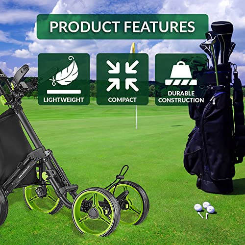 Caddytek Explorer V8 4 Wheel Golf Push Cart