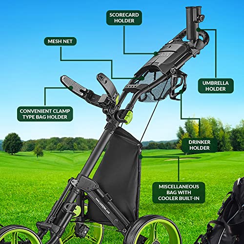Caddytek Explorer V8 4 Wheel Golf Push Cart