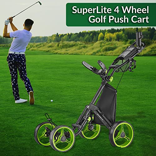 Caddytek Explorer V8 4 Wheel Golf Push Cart