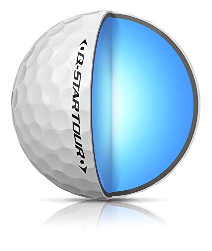 Srixon Q-Star Tour Golf Balls, White (One Dozen)