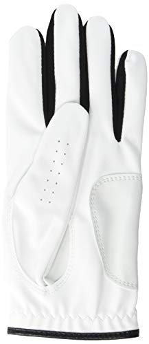 FootJoy Junior Golf Glove, White Medium/Large, Worn on Left Hand