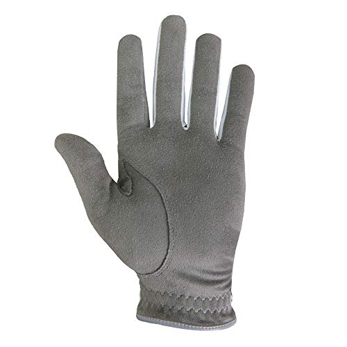 FootJoy Men's RainGrip Pair Golf Glove White X-Large, Pair