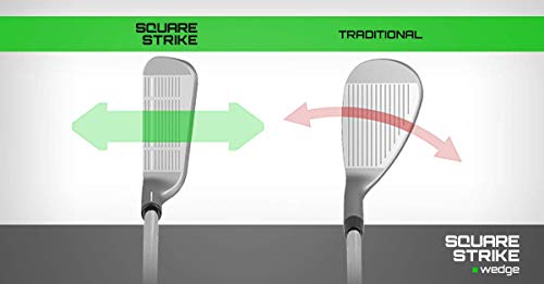 Square Strike Wedge For Right Handed Players-Pitching & Chipping Wedge