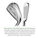 Callaway Elyte Iron Set - 5 to PW, Stiff Steel