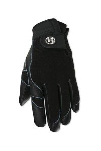 HJ Glove Women's Black Winter Performance Golf Glove, Medium, Pair