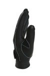HJ Glove Women's Black Winter Performance Golf Glove, Medium, Pair