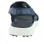 Skechers Women's 600 Spikeless Golf Sandal Shoe, Navy/White, 8 M US