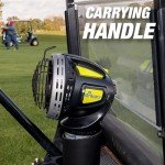 Mr. Heater F242010 MH4GC Golf Cart Heater,Silver and Black