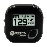 Golf Buddy Voice 2 Talking GPS Rangefinder, Long Lasting Battery Golf Distance Range Finder, Preloaded with 40,000 Worldwide Courses, Easy-to-use Golf Navigation for Hat (Voice 2_Black)