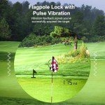 PEAKPULSE Golf Rangefinder，650 Yards Laser Range Finder Golfing, Distance Finder, Flag Pole Locking Vibration︱ Fast Focus System