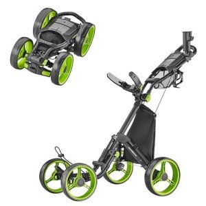 Caddytek Explorer V8 4 Wheel Golf Push Cart