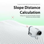 Gogogo Sport Vpro Laser Rangefinder for Golf & Hunting Range Finder Distance Measuring with High-Precision Flag Pole Locking Vibration Function Slope Mode Continuous Scan (GS24)
