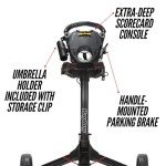 Bag Boy Golf Compact 3 Push Cart (Silver/Black, )