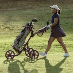 Clicgear Model 4.0 Golf Push Cart, 3-Wheel Foldable (Black)