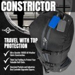 CaddyDaddy Golf Constrictor 2 Travel Cover (Black/Grey)