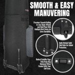 CaddyDaddy Golf Constrictor 2 Travel Cover (Black/Grey)