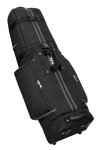 CaddyDaddy Constrictor Golf Bag Travel Cover with North Pole - Black/Grey