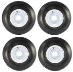 18x8.50-8 with 8x7 White Assembly for Golf Cart and Lawn Mower (Set of 4)