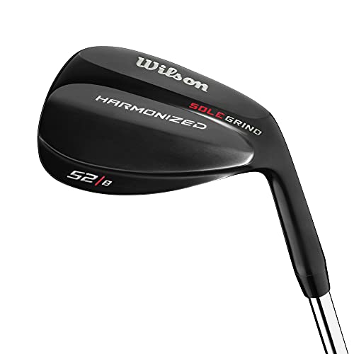WILSON Harmonized Black Chrome Golf Wedge - Men's, Right Hand