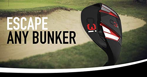 C3i Sand Wedge & Lob Wedge–Premium Right Hand 65 Degree Golf Wedge