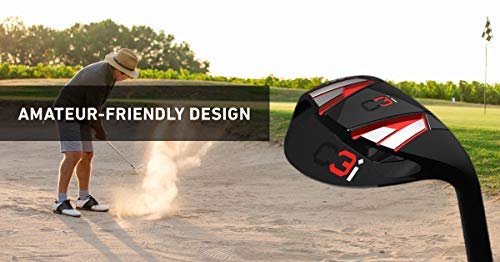 C3i Sand Wedge & Lob Wedge–Premium Right Hand 65 Degree Golf Wedge
