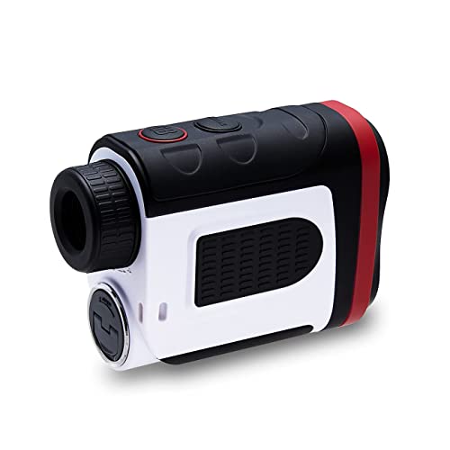 Golf Buddy Laser 1S Rangefinder with Slope, Pin Finder with Vibration, 880 Yard Range Finder, Slope Adjusted Distances, Accurate Measurement, 3 Targeting Mode, 6X Magnification, Wide LCD Display
