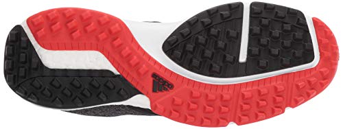 adidas Men's Adipower 4ORGED S Golf Shoe, core Black/red/FTWR White, 10 M US