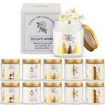 10-Piece Christmas Scented Candle Gift Set