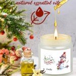 6 Pack Aromatherapy Candles Gift Set for Home