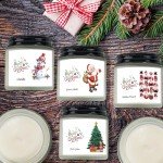 6 Pack Aromatherapy Candles Gift Set for Home