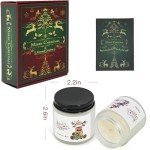 6 Pack Aromatherapy Candles Gift Set for Home