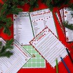 Winter Bingo Game Set for Holiday Fun