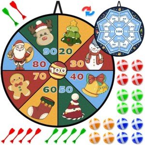 Christmas Dart Board Game for Kids - 29