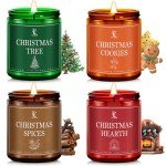 Festive Candle Set: Winter Scents for Home