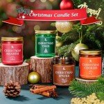Festive Candle Set: Winter Scents for Home