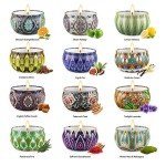 12-Pack Scented Soy Candles for Home Decor