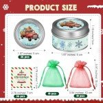 36 Set Christmas Scented Soy Wax Candles