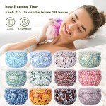 Alikiai Scented Soy Wax Candle Gift Set