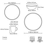 Blush Pink 4-Piece Mountain Place Setting Set