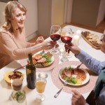 Rose Gold Glitter Round Placemats - 50 Pack