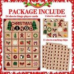 Joy Bang Holiday Bingo Cards for Kids