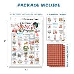Christmas Song Bingo Game for Holiday Gatherings