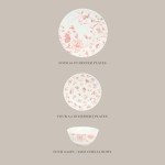 Martha Stewart Floral Dinnerware Set for Four