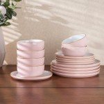 Handpainted Ceramic Dinnerware Set for 4